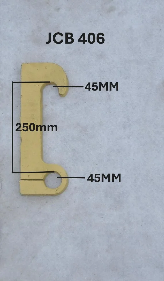 Attaches JCB 406 dimensions