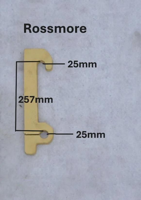 Attaches Rossmore dimensions