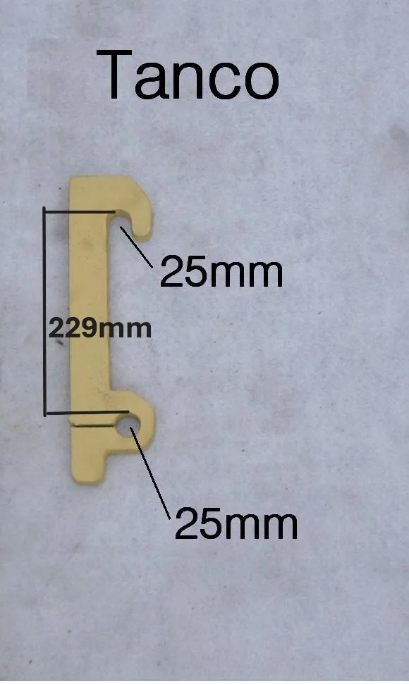 Attaches Tanco dimensions