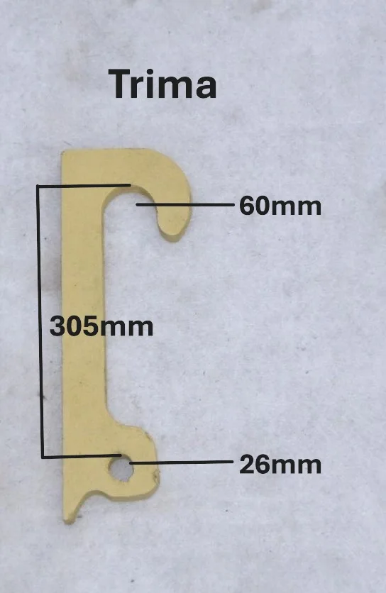 Attaches Trima dimensions