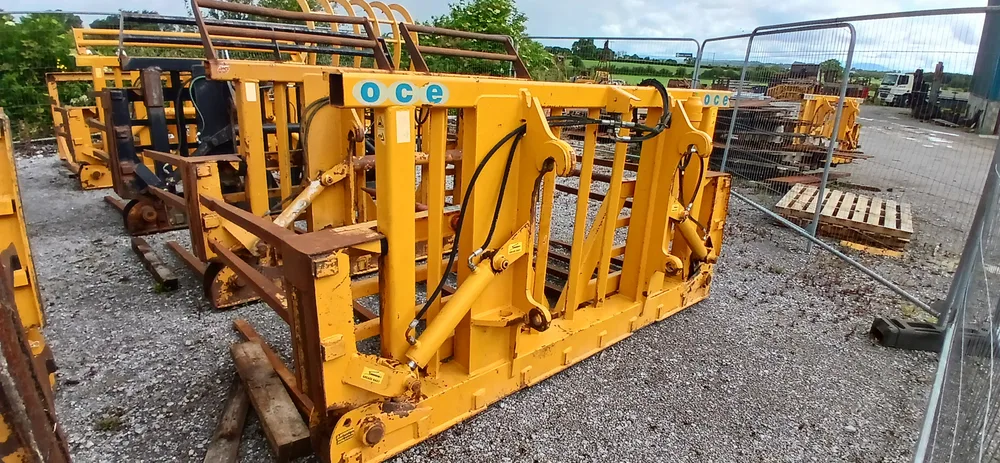 #329 Gebrauchte 12ft Quadratzinken-Silagegabel aus Strenx-Stahl — Foto 1